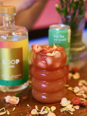 The Palomita Rosa. The drink that smells like spring.