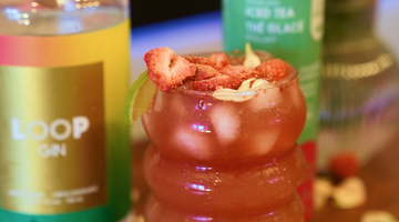 The Palomita Rosa. The drink that smells like spring.