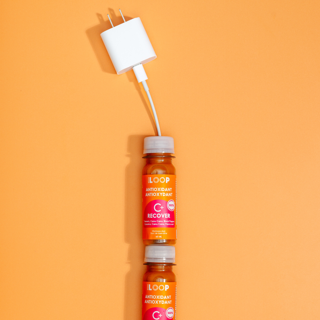 Loop Booster Shot RECOVER SHOT 60ml - Cold-Pressed Wellness Shot - LOOP Mission
