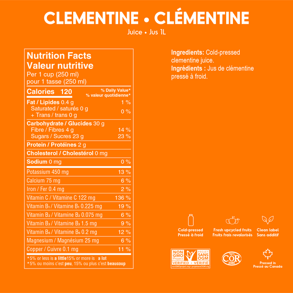 Clémentines 1L