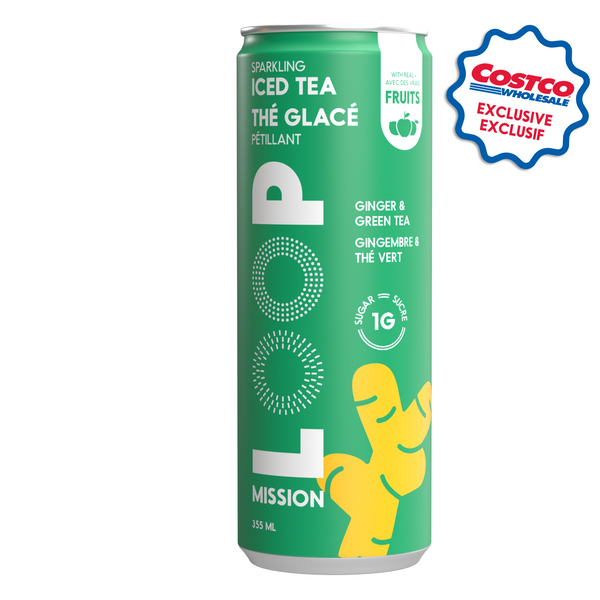 Thé glacé au gingembre et au thé vert