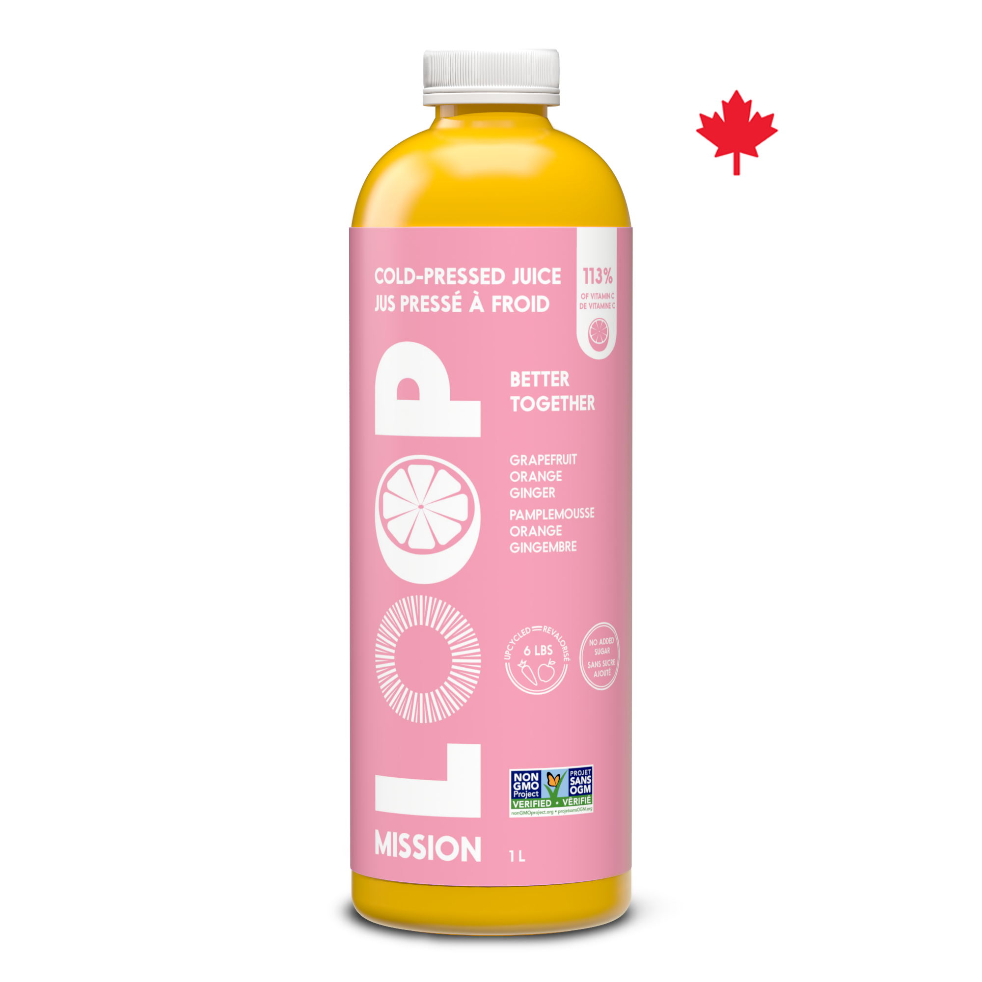 BETTER TOGETHER 1L Cold Pressed Juice LOOP Mission