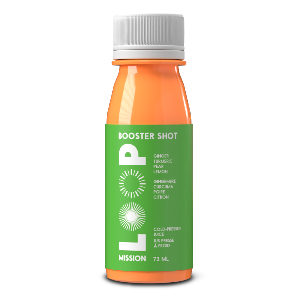 BOOSTER SHOT 73ml Cold Pressed Wellness Shot LOOP Mission