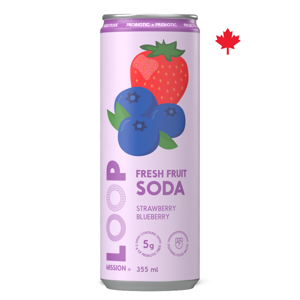Strawberry & Blueberry Soda