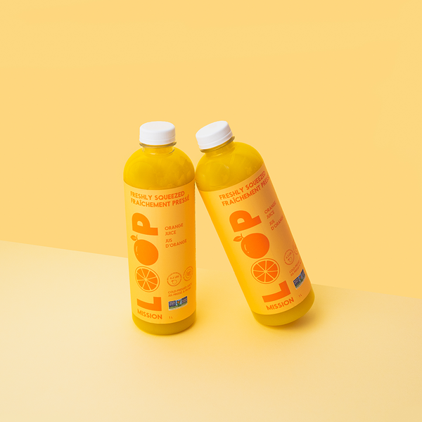 ORANGE JUICE 1L Cold Pressed Juice LOOP Mission