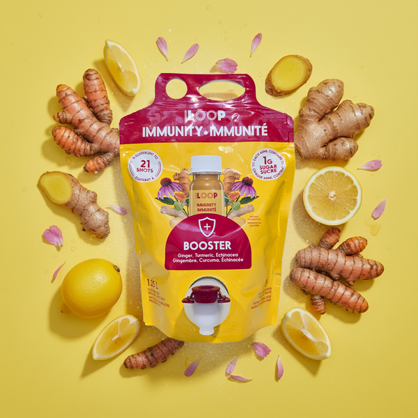 Loop Booster Shot Booster shot pouch 1.25L - Cold Pressed Wellness Shot - LOOP Mission