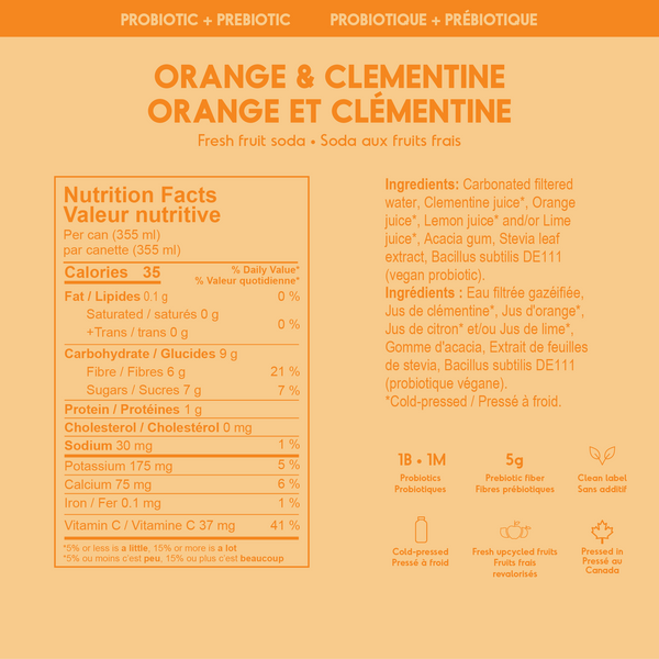 Orange & Clementine Soda