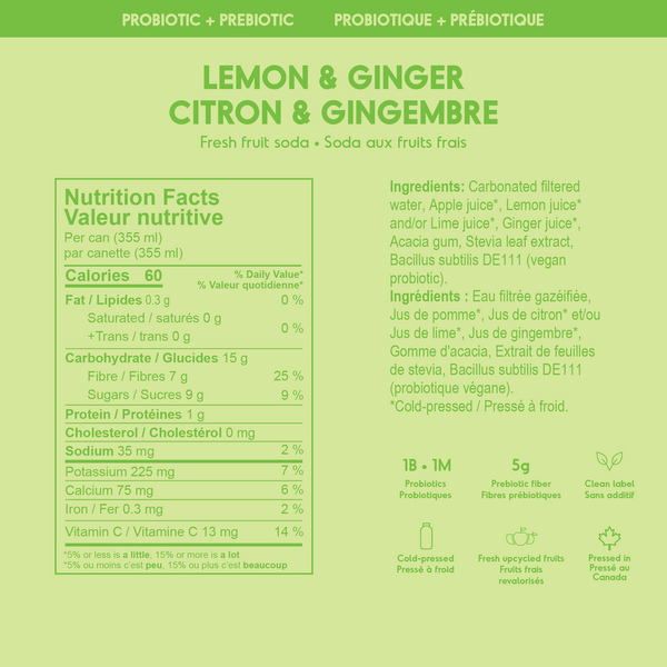 Lemon & Ginger Soda