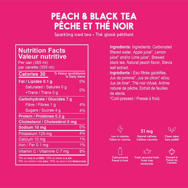 Peach Black Iced Tea