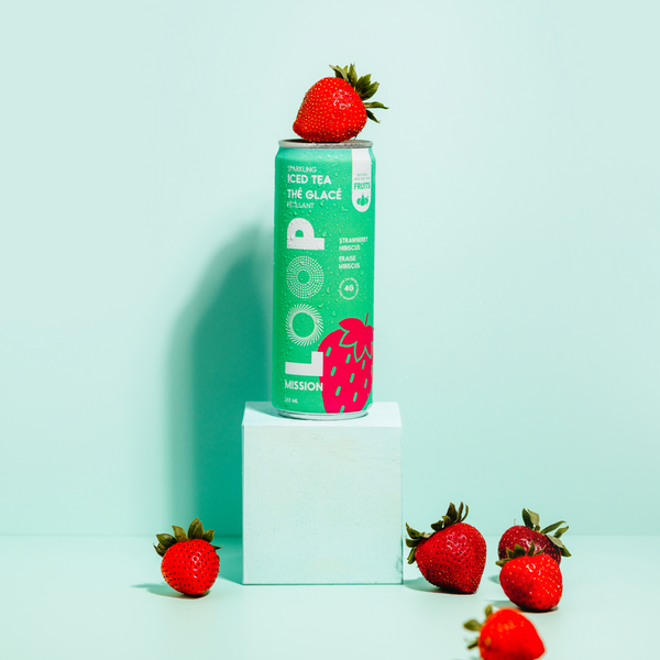 Strawberry Hibiscus Iced Tea
