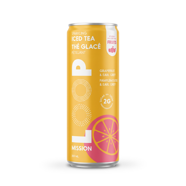 Grapefruit Earl Grey Iced Tea